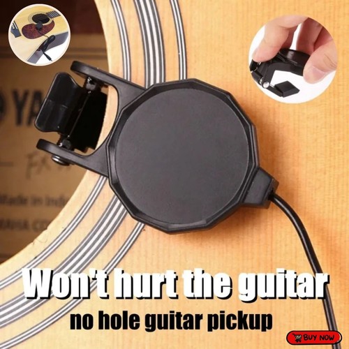 Clip piezo pickup - clip, on